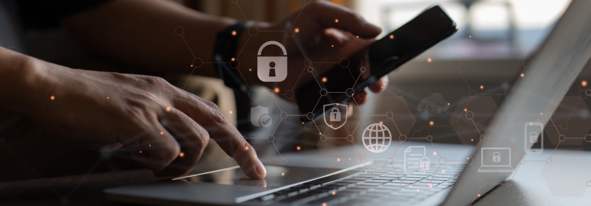 Cybersecurity Online Data Protection And Information Security Concept